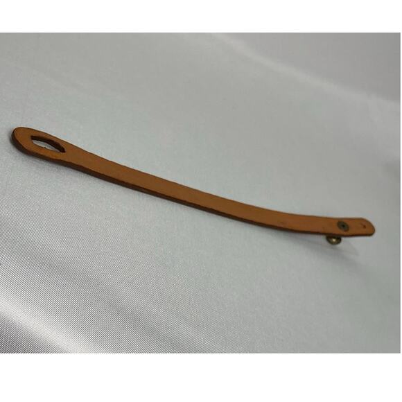 Louis Vuitton Monogram Canvas Vachetta Leather Bracelet Bonze - Picture 8 of 11